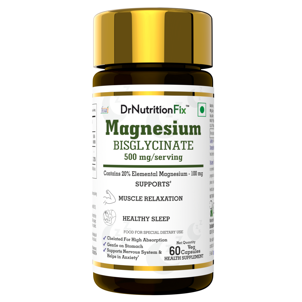 DrNutritionFix Magnesium Glycinate Label