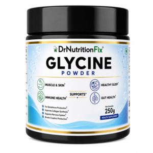 Glycine Powder USP Grade &ndash; 250gm, 100 Servings, No Fillers