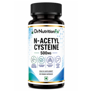 N-Acetyl Cysteine (NAC) 500mg Capsules &ndash; Antioxidant & Immune Support, 60 Capsules